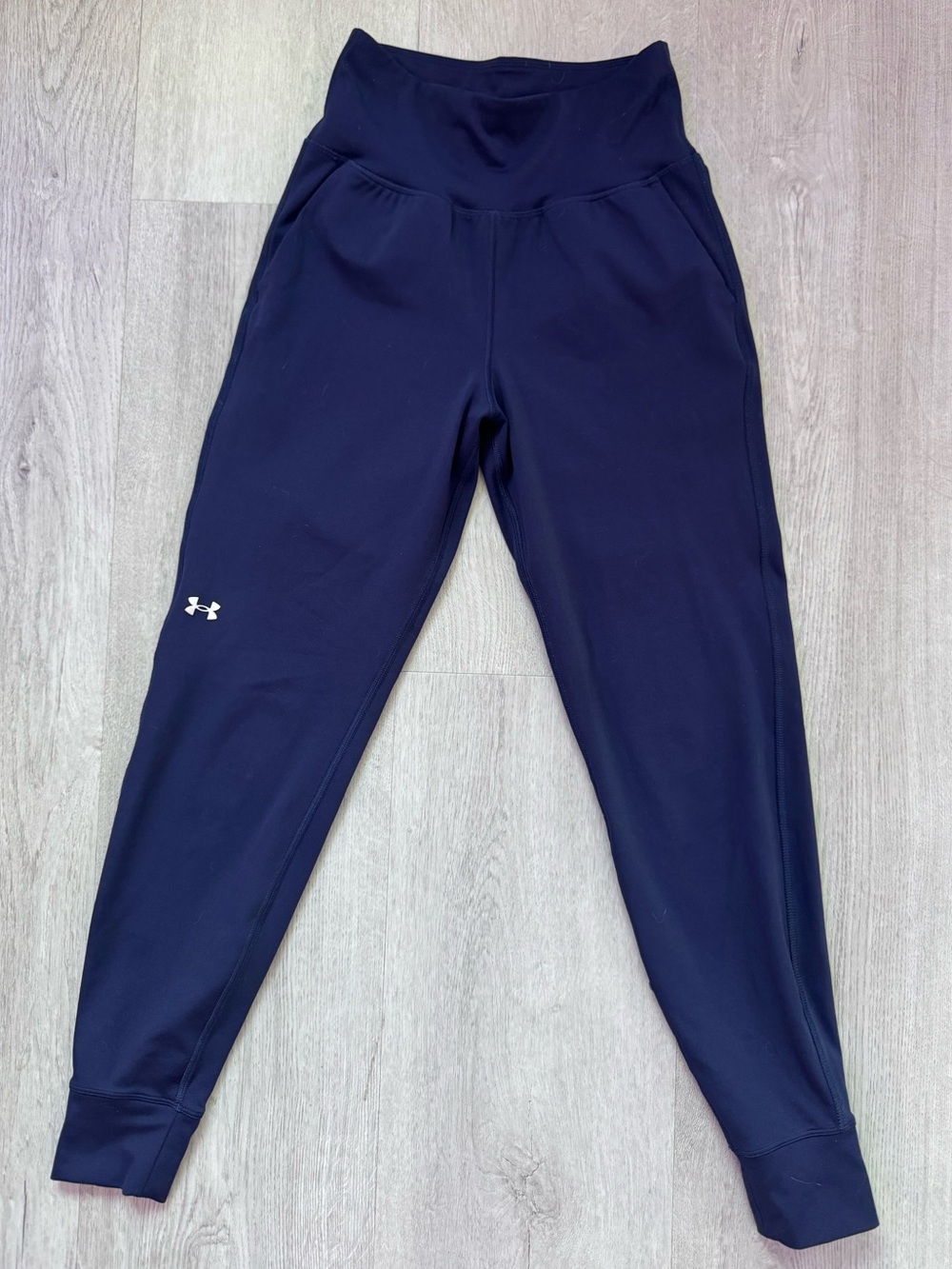 Under Armour Navy Women’s Athletic Joggers with Logo